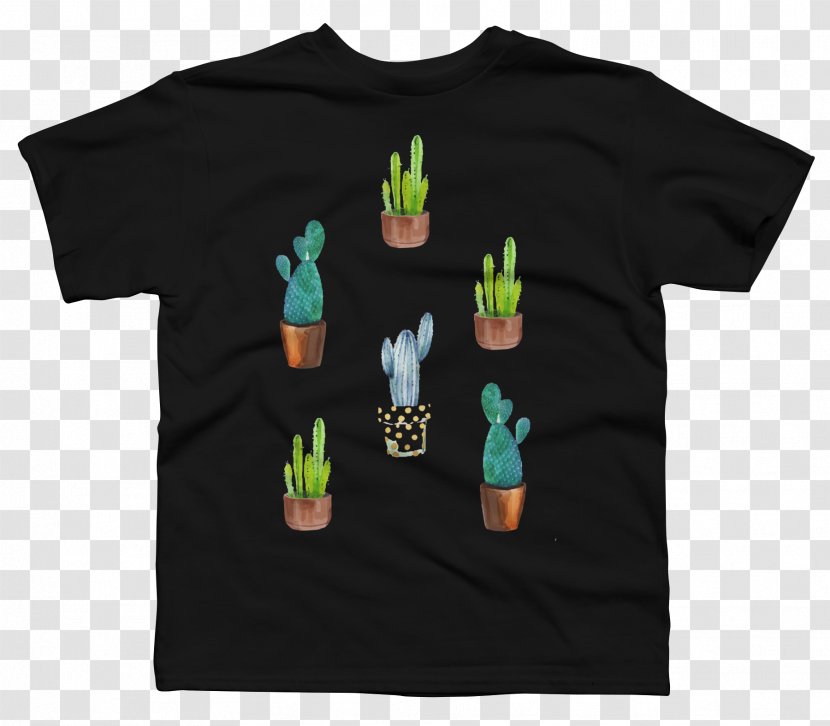 T-shirt Clothing Top Design By Humans - Shirt - Cactus Creative Transparent PNG