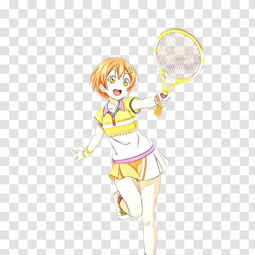 Tennis Racket Cartoon Racquet Sport - Muscle Player Transparent PNG