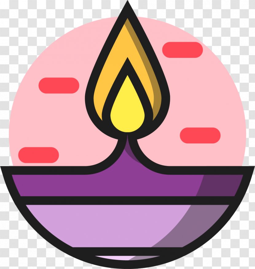 Light Candle - Purple Oil Lamp Transparent PNG