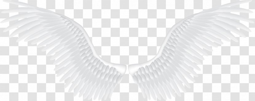 Black And White Structure Pattern - Monochrome Photography - Angel Wings Transparent PNG