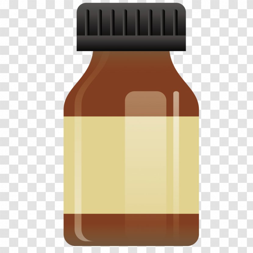 Bottle Adobe Illustrator - Drug - Vector Container Medicine Transparent PNG