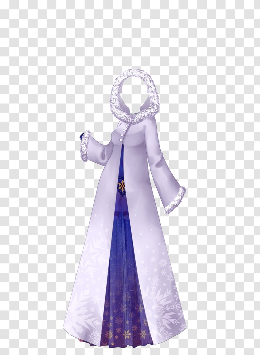 Gown Robe Sleeve Costume Wikia - Purple - Armband Transparent PNG