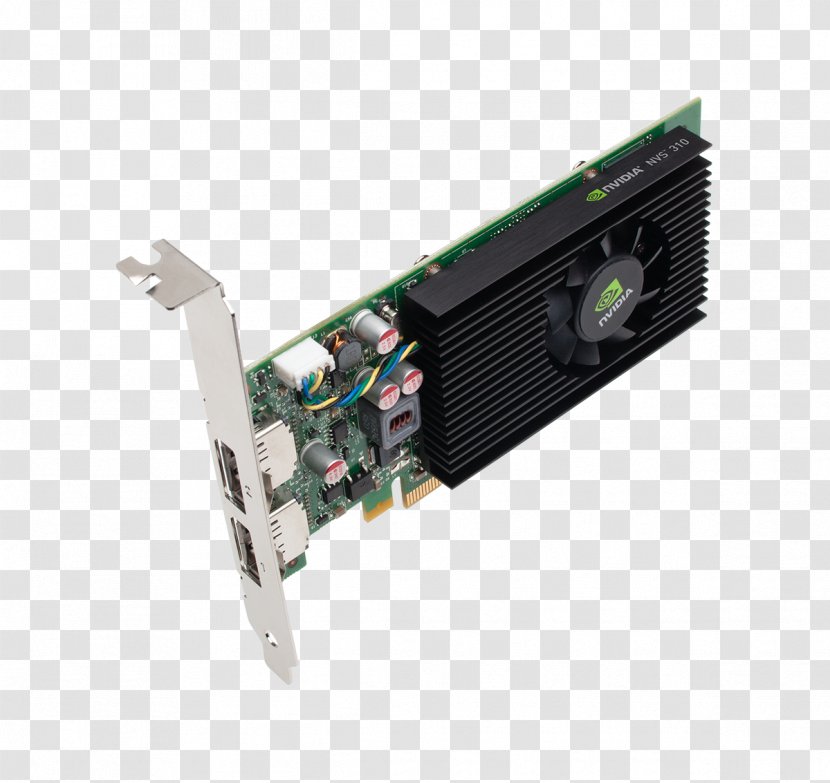 Graphics Cards & Video Adapters NVIDIA Quadro NVS 310 315 Digital Visual Interface - Tv Tuner Card - Nvidia Transparent PNG