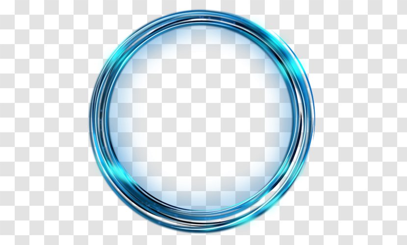 Clip Art Borders And Frames Image Desktop Wallpaper - Aqua - Circle Light Transparent PNG