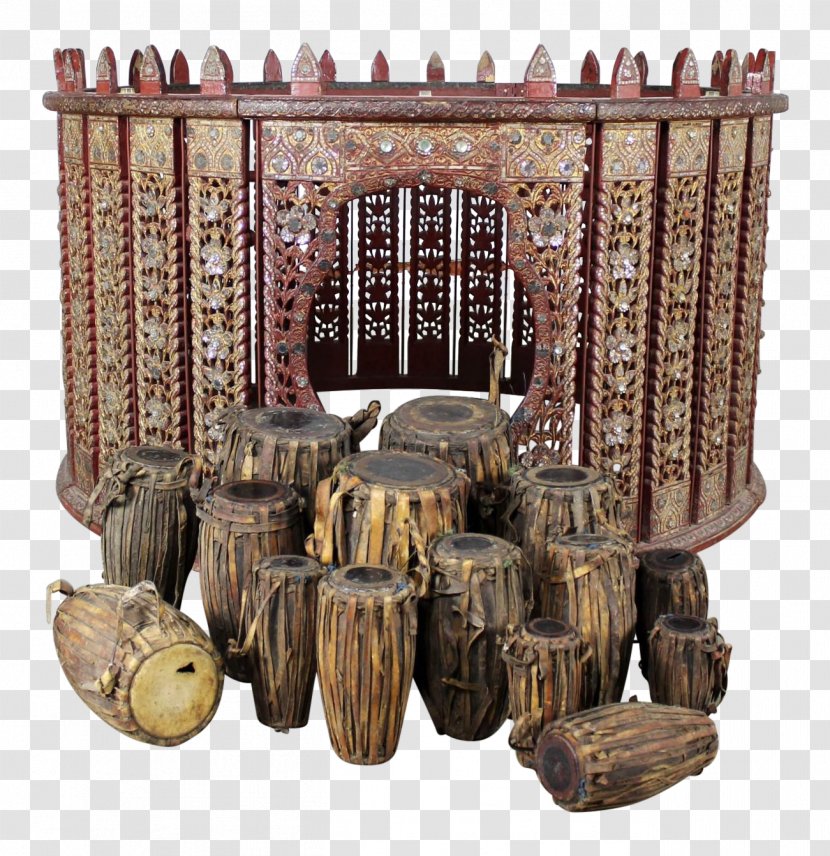 Pyu City-states Percussion Burma Drum Carving - Circle Transparent PNG