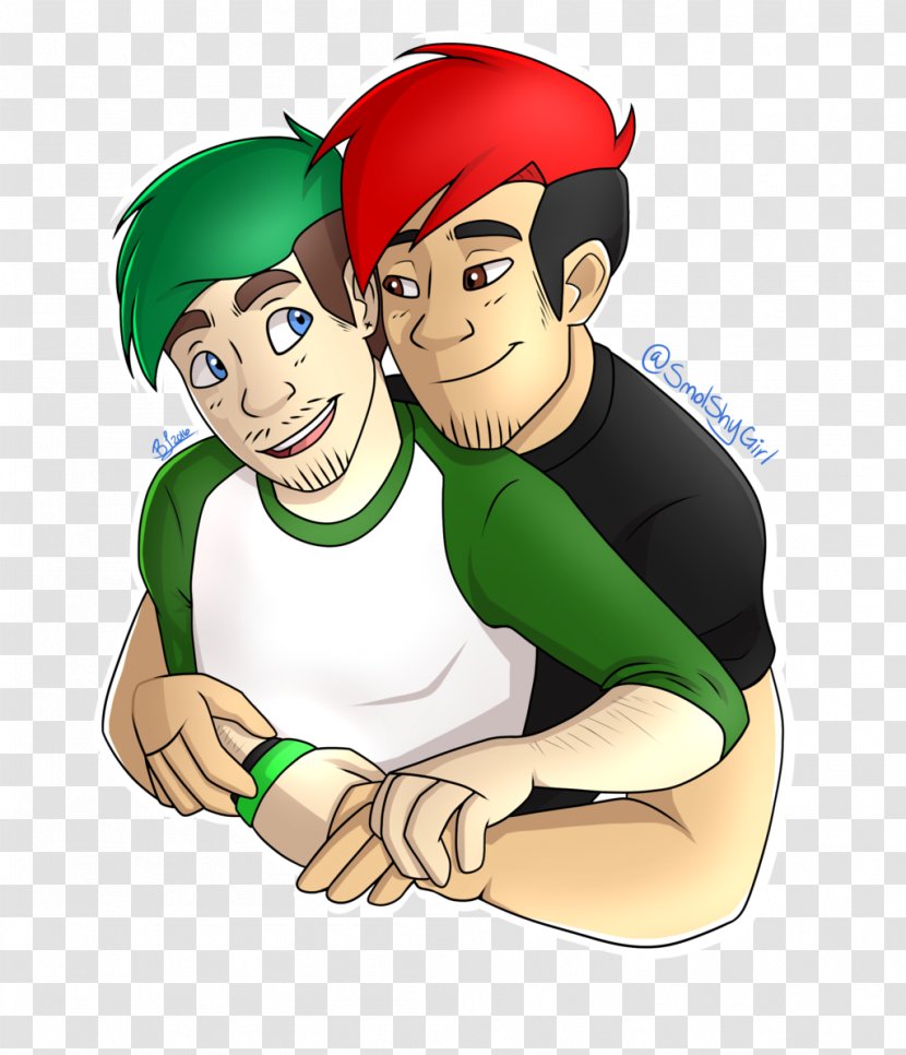 Drawing Jacksepticeye Digital Art Clip - Man - Lovebirds Transparent PNG