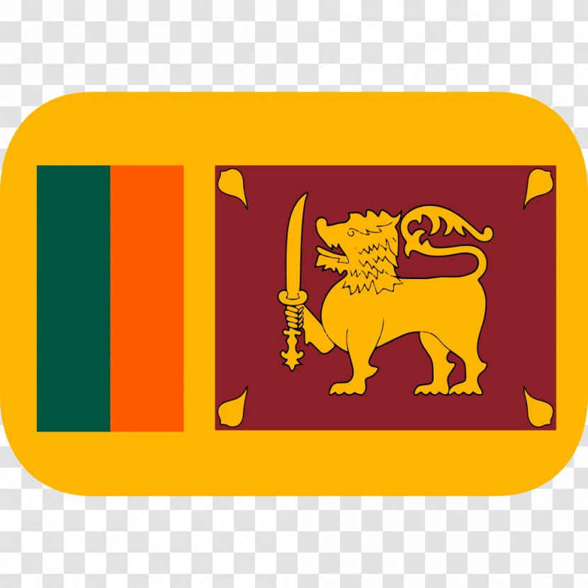 Flag Of Sri Lanka National Symbols - Brand Transparent PNG