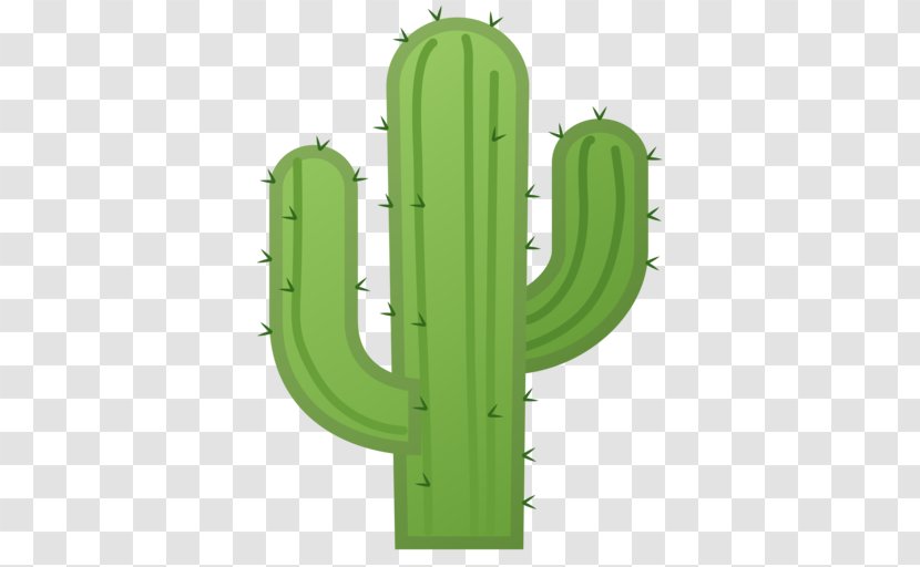 Cactaceae Emoji Plant Saguaro San Pedro Cactus - Unicode Transparent PNG