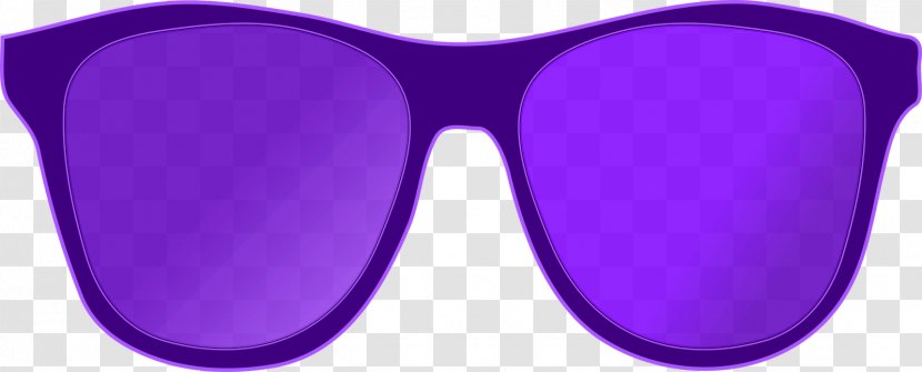 Mirrored Sunglasses Clip Art Cat Eye Glasses - Goggles Transparent PNG