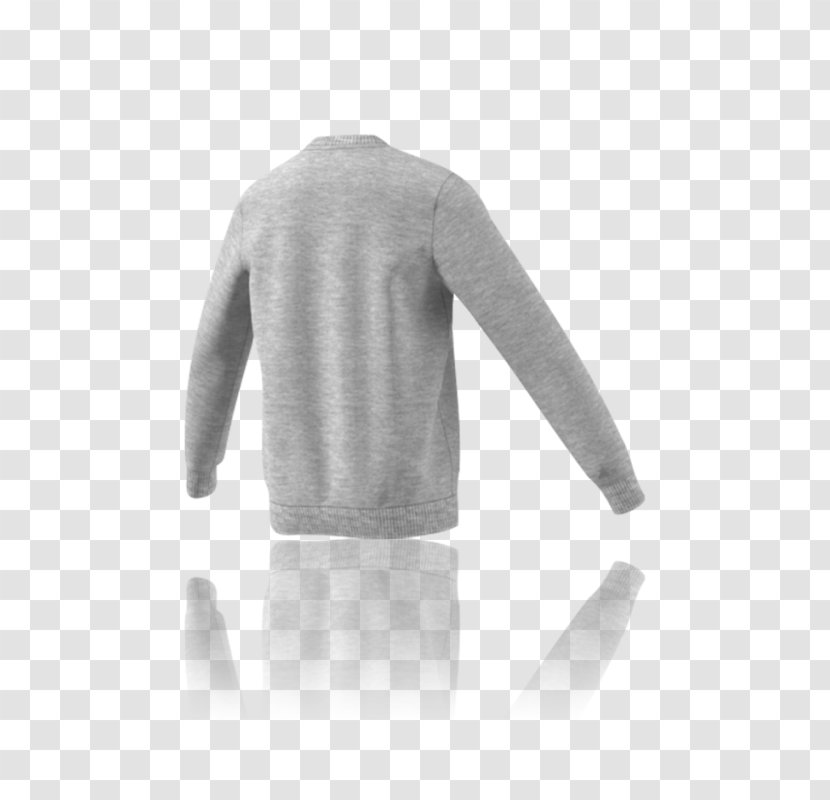 Sleeve Shoulder Sweater - White - Sweat Shirt Transparent PNG