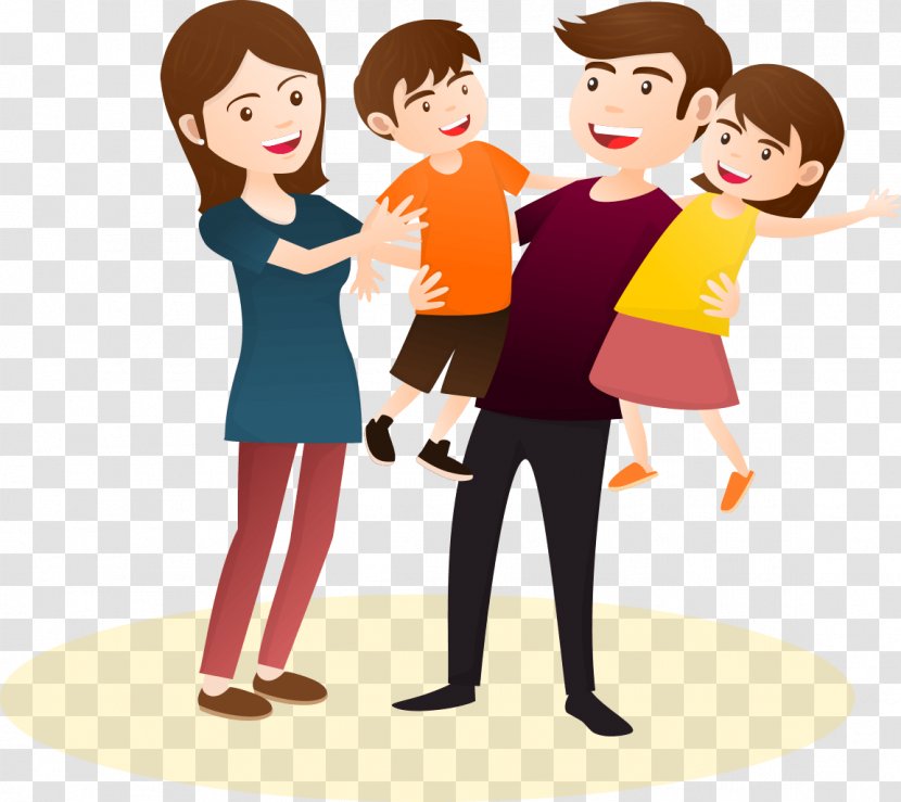 Clip Art Family Vector Graphics Openclipart Illustration - Sharing Transparent PNG