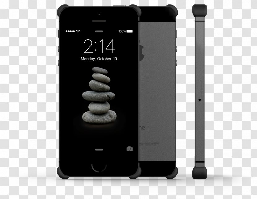 Smartphone Apple IPhone 7 Plus 3GS Feature Phone - Portable Communications Device - Iphone Black Transparent PNG