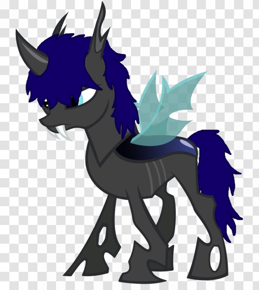 Pony Changeling Rainbow Dash Twilight Sparkle - Horse Like Mammal - Nightwing Transparent PNG