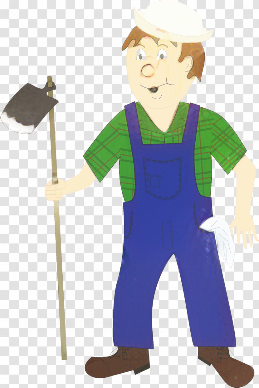 Boy Cartoon - Agriculturist - Animation Standing Transparent PNG