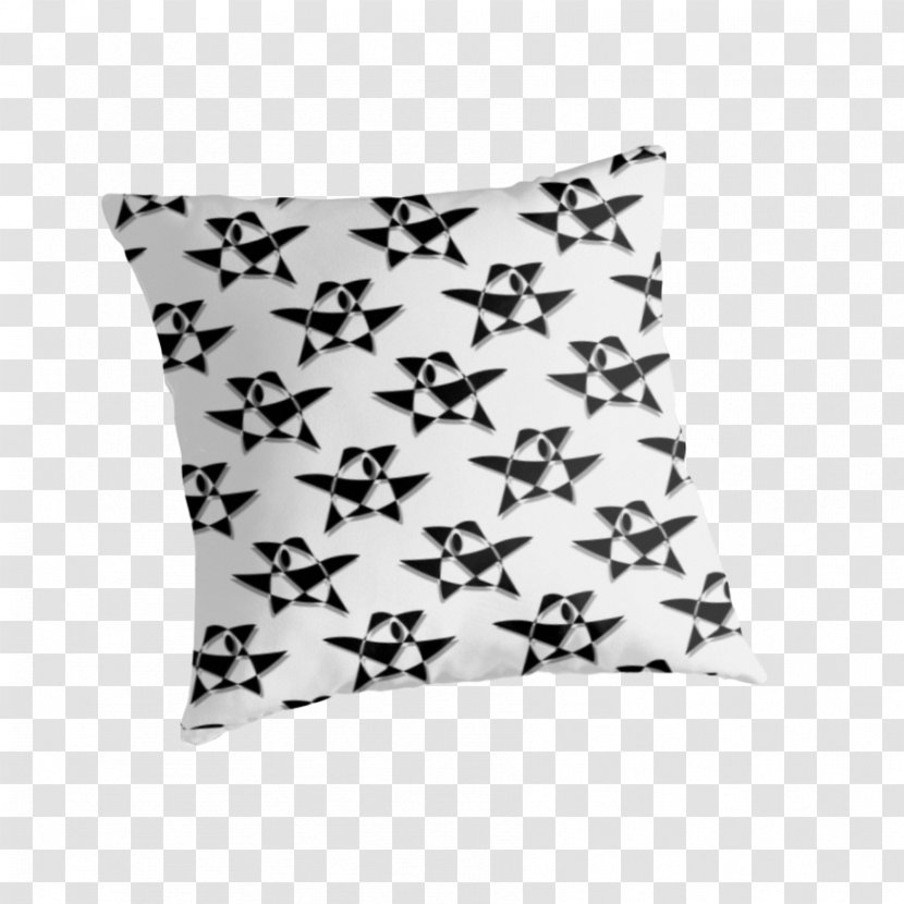Throw Pillows Cushion Bird Abstract Art - Black Transparent PNG