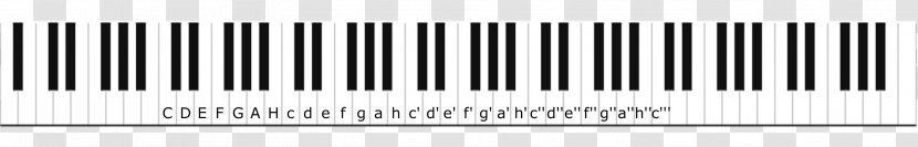 Brand Material - Piano Keys Transparent PNG