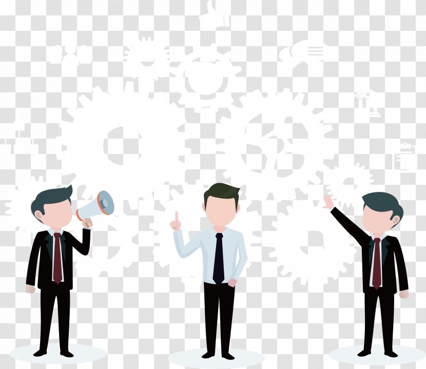 Poster Business Organization - Scrum - Man Gear Transparent PNG