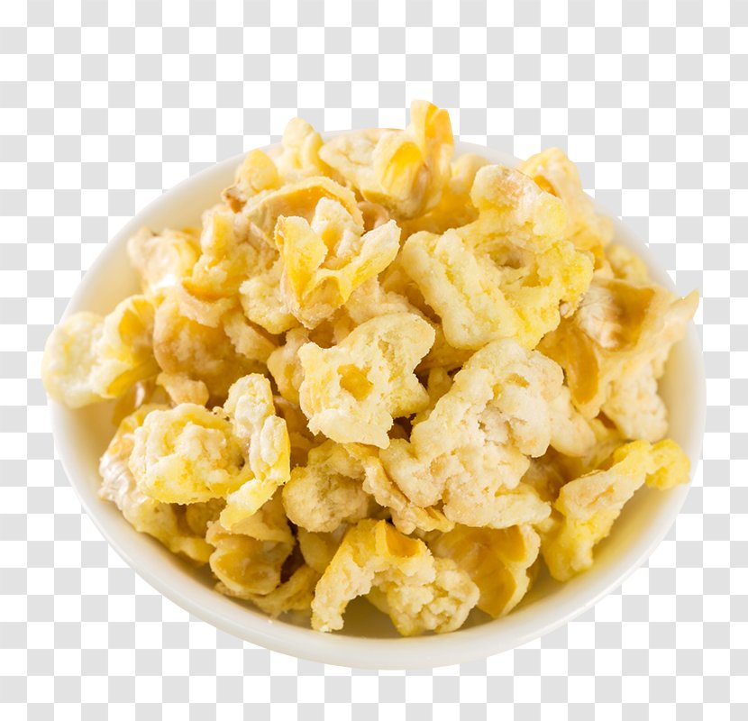 Popcorn Egg Drop Soup Maize Food Snack - A Bowl Of Transparent PNG