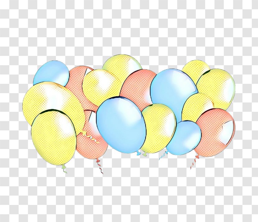 Balloon Background - Party Supply - Yellow Transparent PNG