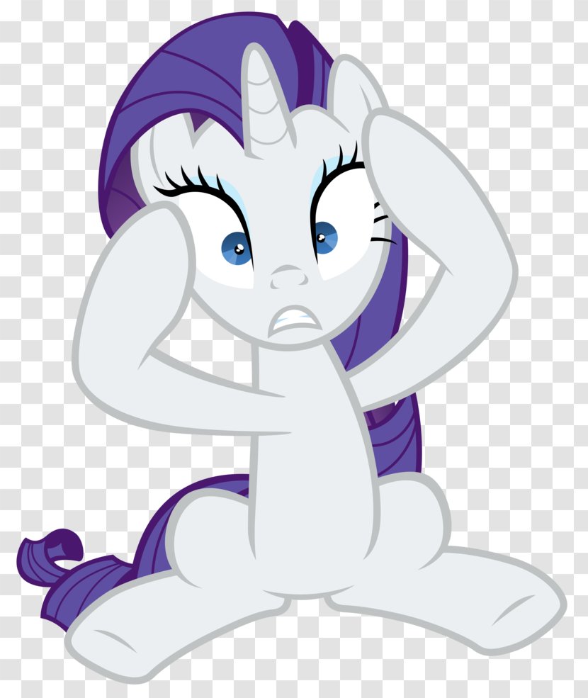 Rarity Pony Twilight Sparkle Rainbow Dash Clip Art - Purple - Mlp Transparent PNG