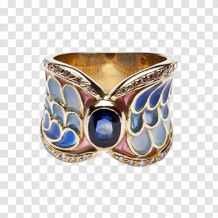 Bracelet Silver Jewellery Bangle Gemstone - Cobalt Blue Transparent PNG