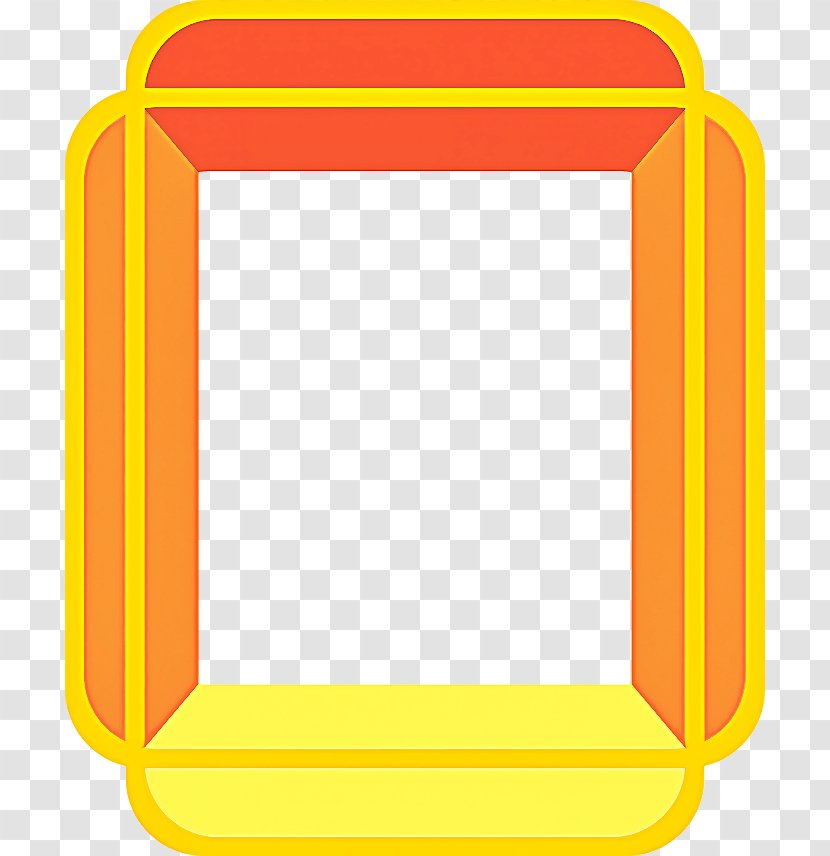 Web Design - Picture Frames - Rectangle Yellow Transparent PNG