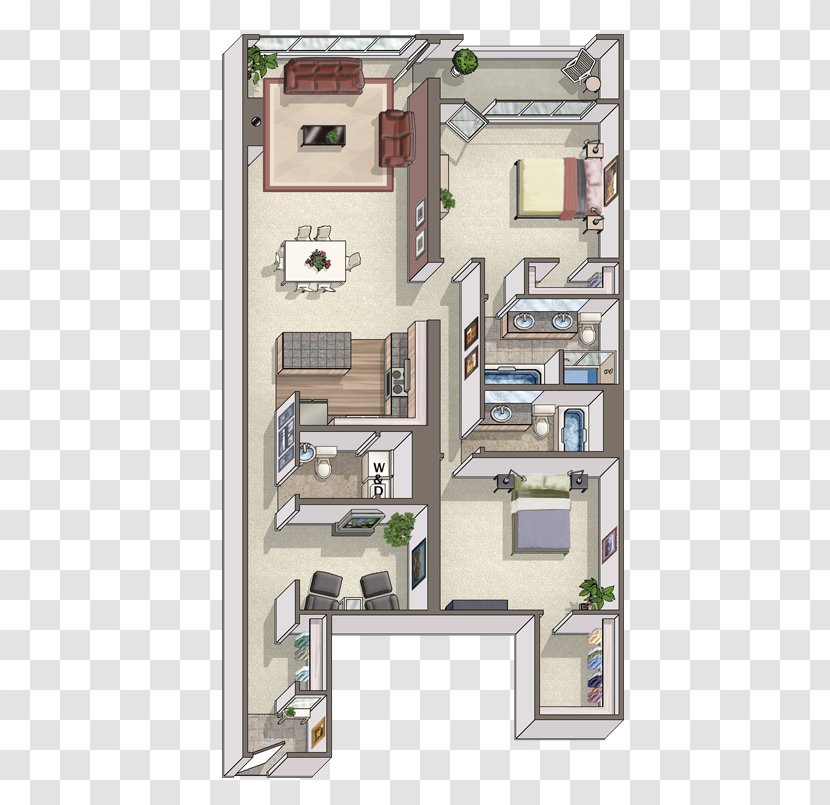 Floor Plan Midtown Lofts House Apartment Transparent PNG