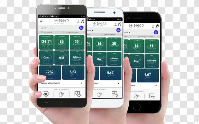 Smartphone Feature Phone Handheld Devices Computer Software - Ecg Monitor Transparent PNG