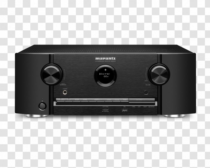 AV Receiver Marantz SR5012 7.2 Channel Full 4K Ultra HD Network Surround Recei Sound Home Theater Systems - GoldRing Transparent PNG