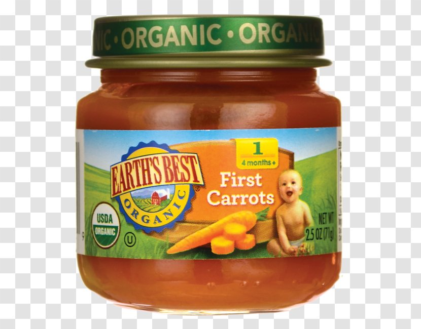 Baby Food Organic Rice Cereal Purée - Infant - Carrot Transparent PNG