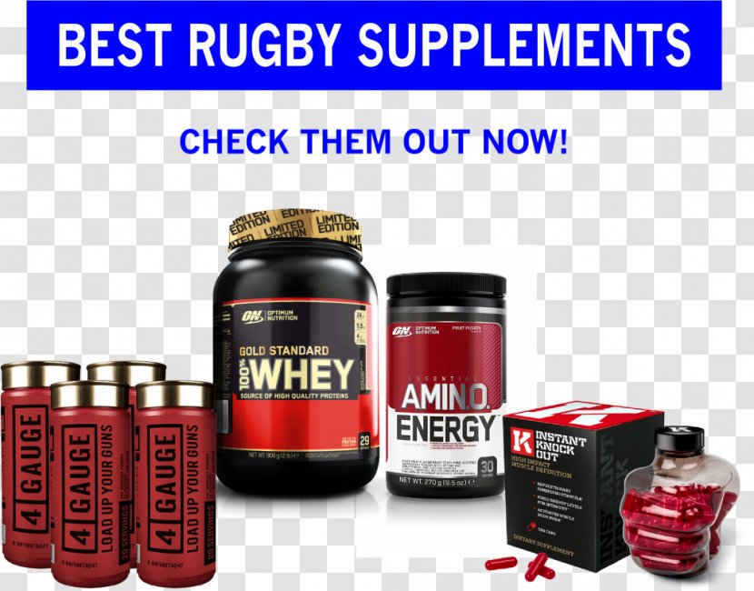 Dietary Supplement Whey Protein Isolate Optimum Nutrition Gold Standard Pre-Workout - Health Transparent PNG
