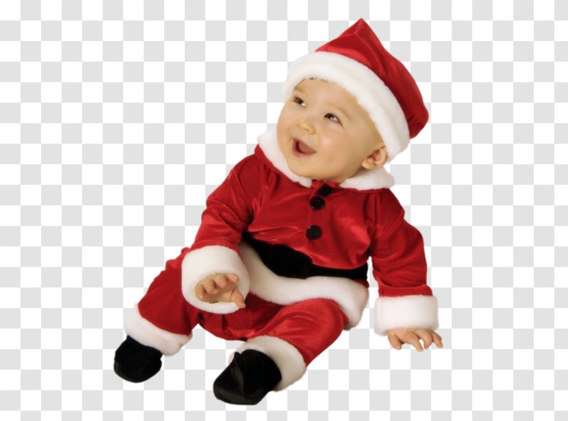 Santa Claus Infant Costume Christmas Suit - Enfant Transparent PNG