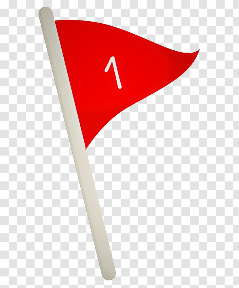 Red Material Property Flag Logo Carmine Transparent PNG