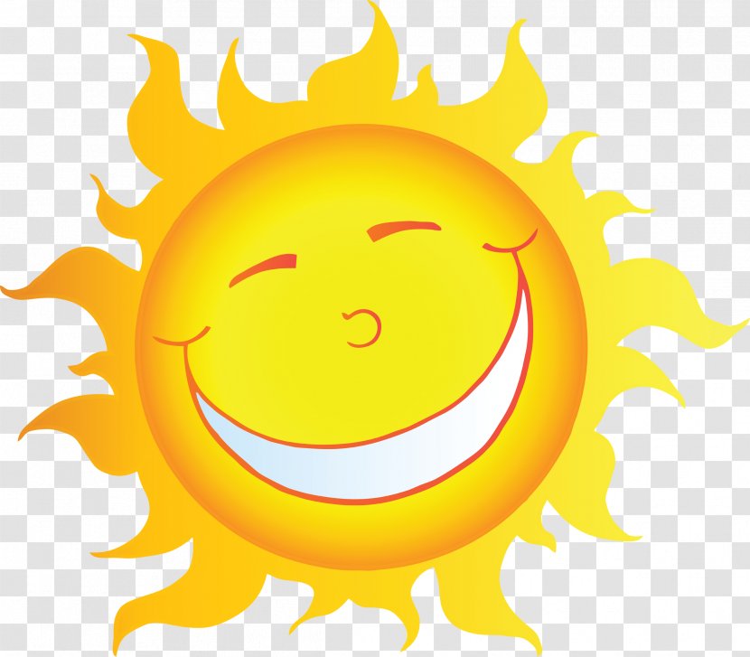 Cartoon Smile Royalty-free Clip Art - Smiley - Sun Transparent PNG