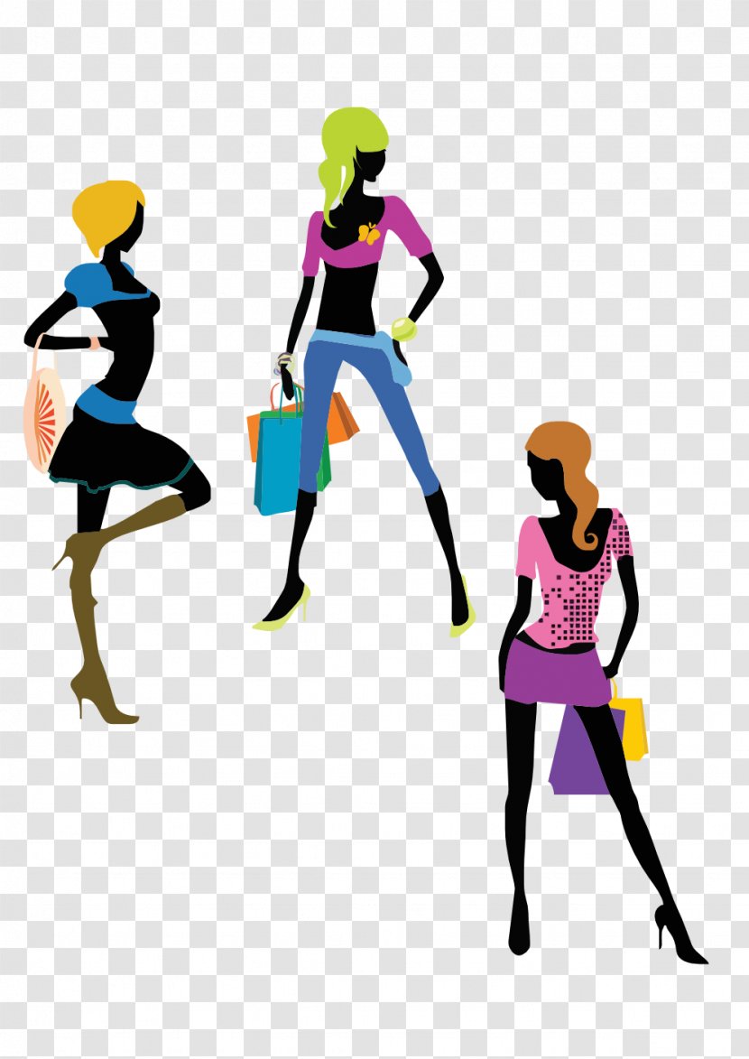 Fashion Model Clip Art - Human Behavior Transparent PNG