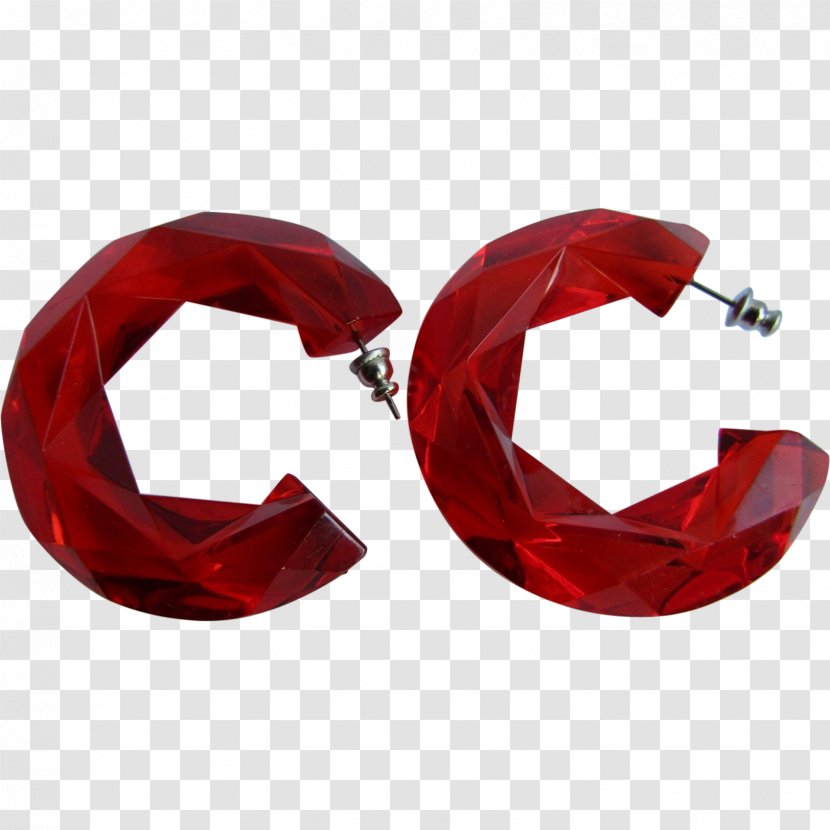 Earring Body Jewellery RED.M Transparent PNG