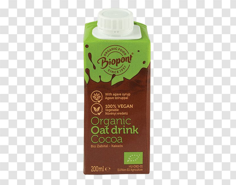 Juice Avena Muesli Drink Cacao Tree - Organic Food Transparent PNG