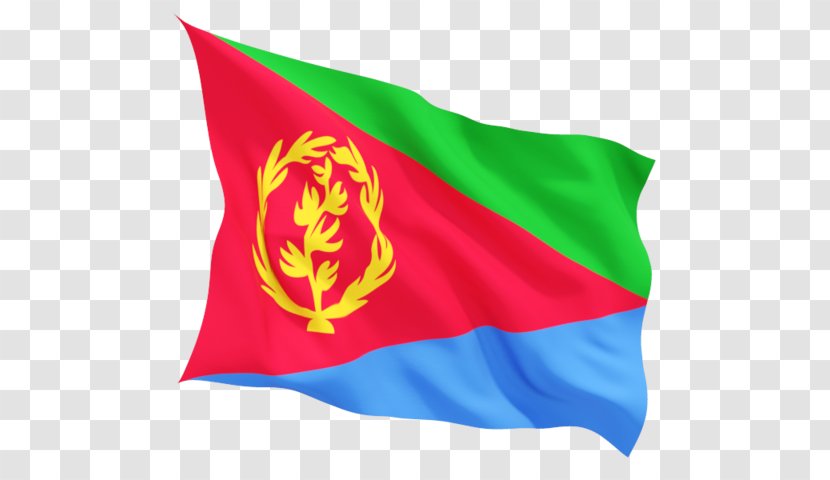 Flag Of Eritrea Djibouti National - Flagpole Transparent PNG