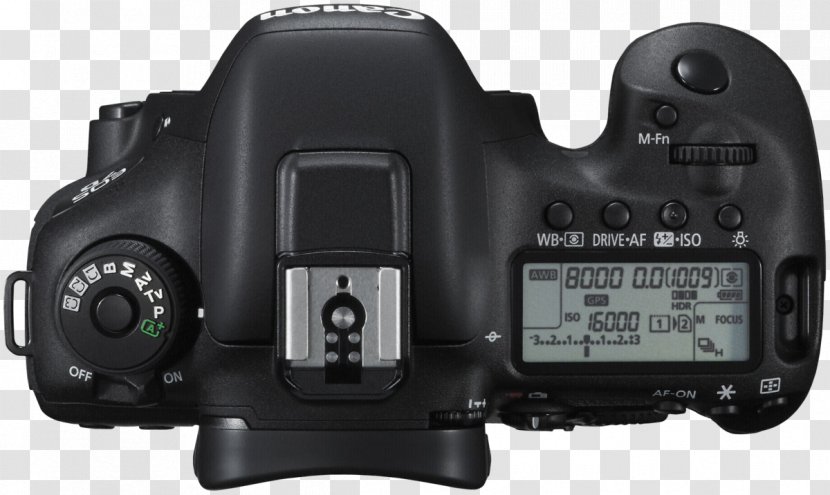 Canon EOS 7D Mark II 80D Digital SLR Camera - Body Transparent PNG