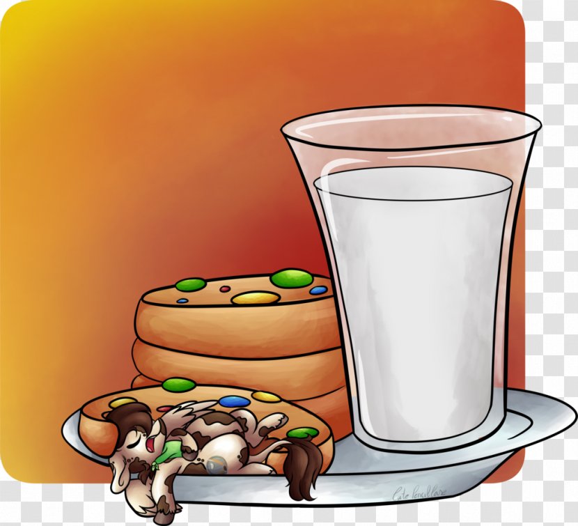 DeviantArt - Art - Santa Milk And Cookie Transparent PNG