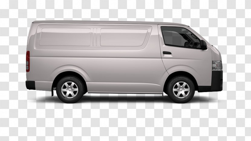 Toyota HiAce Van Car Bus - Oldmac Springwood Transparent PNG