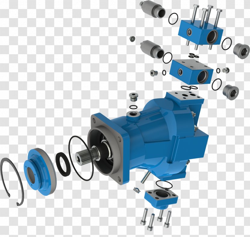Hydraulic Pump Axial Piston Hydraulics Machine - Hardware - Engine Transparent PNG