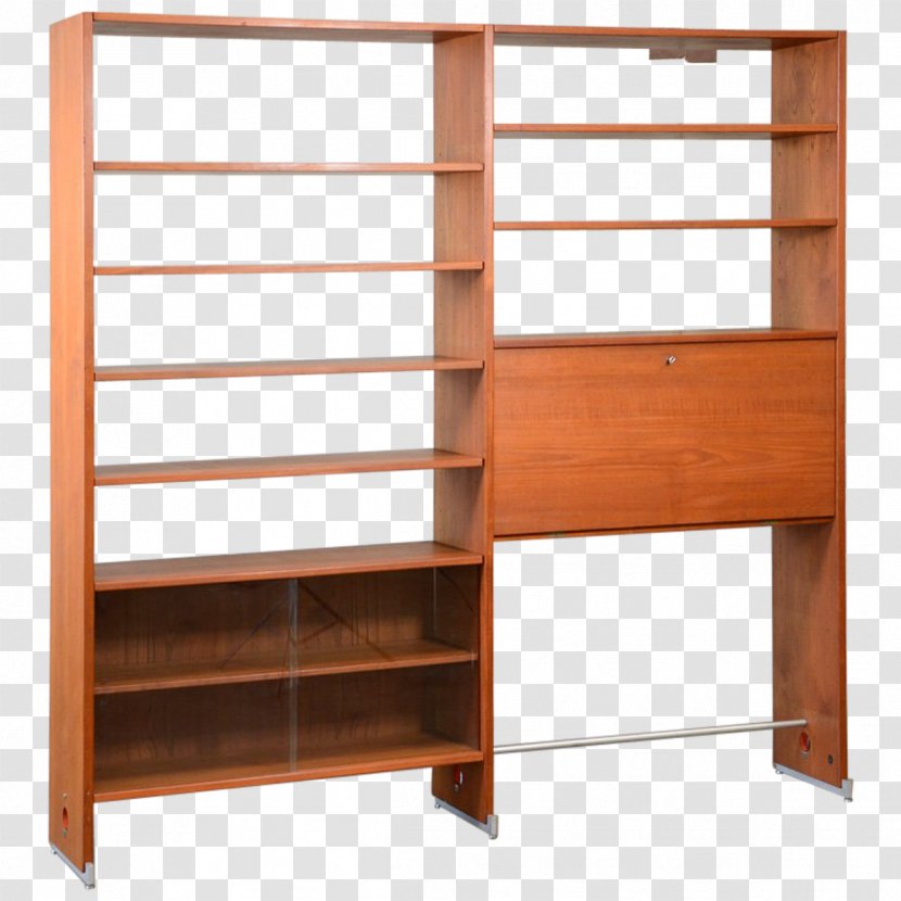 Shelf Bookcase Wall Unit Mid-century Modern Furniture - Industrial Design Transparent PNG