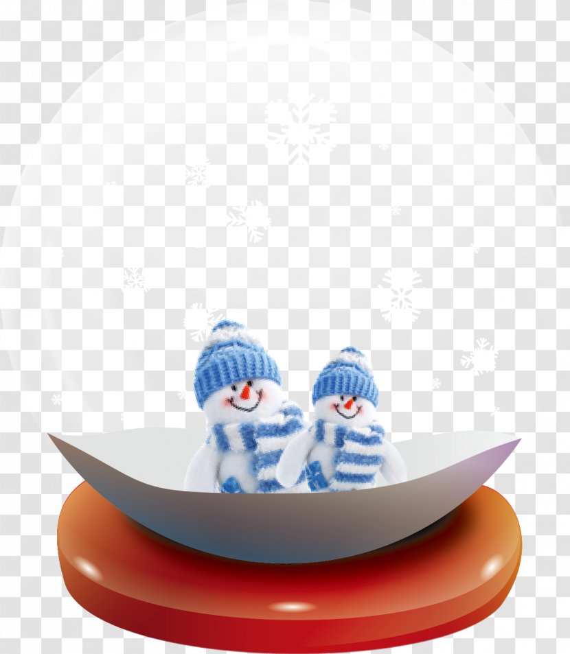 Crystal Ball Snow - Lovely Transparent PNG