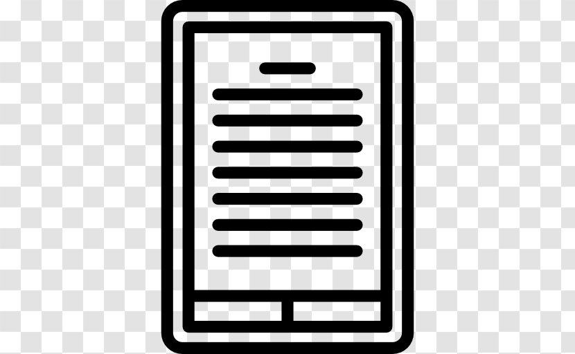 Black And White Technology Rectangle - Text Transparent PNG