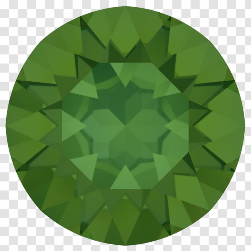 Crystal Swarovski AG Hotfix Heat - Plan - Green Stone Transparent PNG