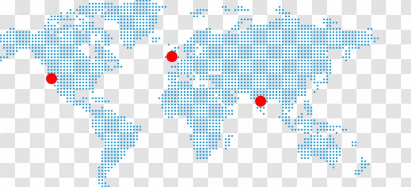 Globe World Map - Geography - Dotted Line Transparent PNG