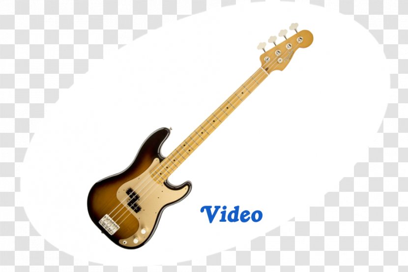Fender Precision Bass Sunburst Guitar V Jazz - Flower Transparent PNG