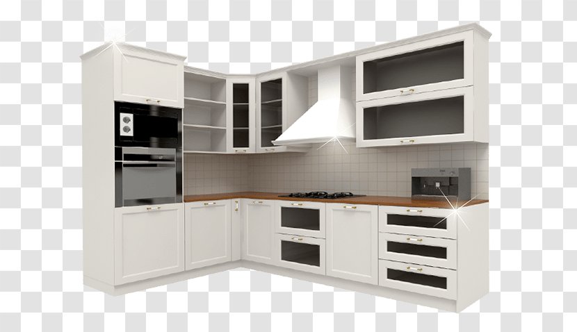 Kitchen Furniture Top View : Kitchen Top View Layout Plan With