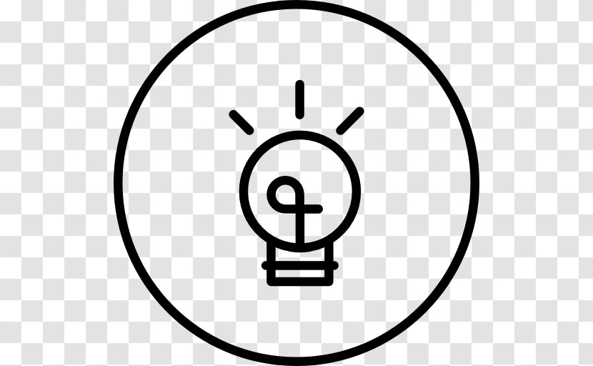 Incandescent Light Bulb Lighting Circle Electricity - Smile Transparent PNG